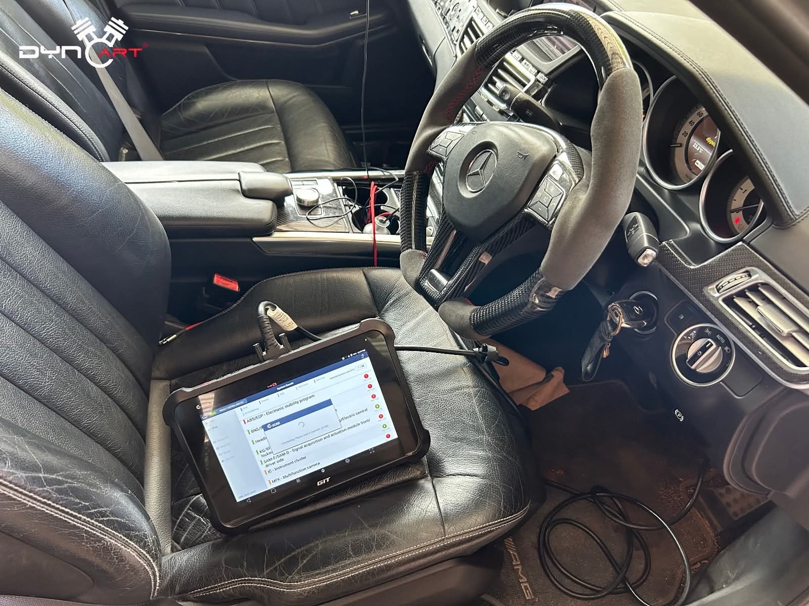 งาน Coding รถ Mercedes-AMG ด้วยแท็บเล็ตวินิจฉัย